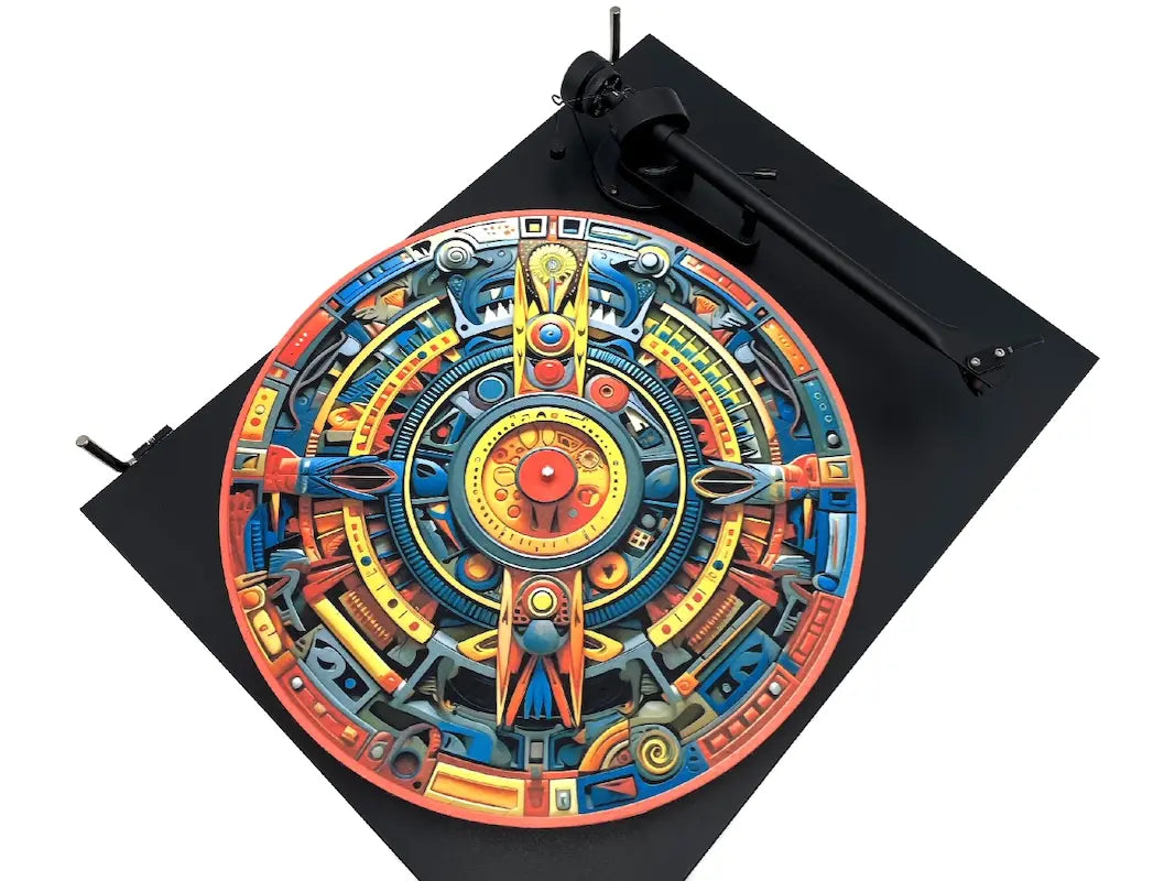 Feutrine pour platine vinyle “Mayan“ - Groovarts