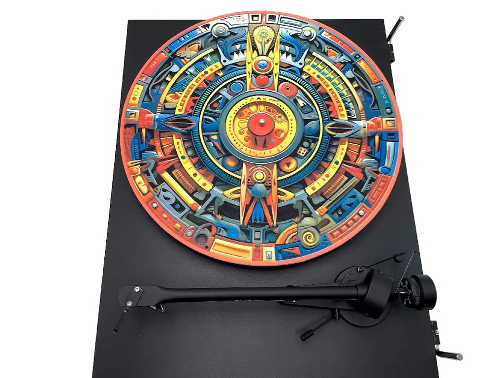 Feutrine pour platine vinyle “Mayan“ - Groovarts