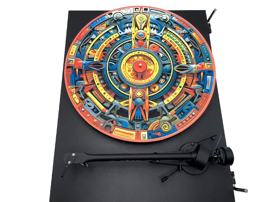 Feutrine pour platine vinyle “Mayan“ - Groovarts