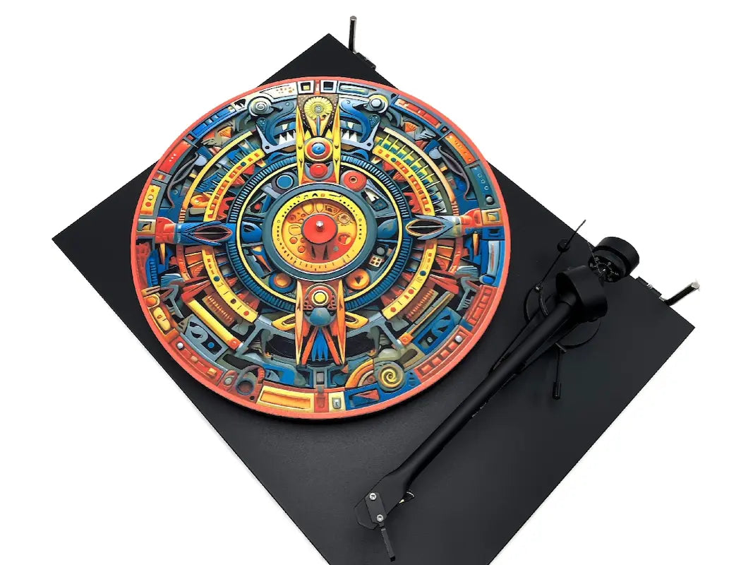Feutrine pour platine vinyle “Mayan“ - Groovarts