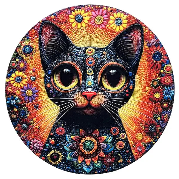 Feutrine pour platine vinyle “Mexicat“ - Groovarts