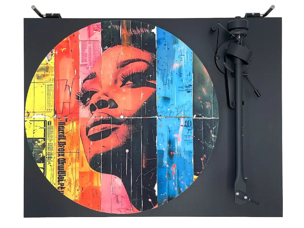 Feutrine pour platine vinyle “Motown“ - Groovarts