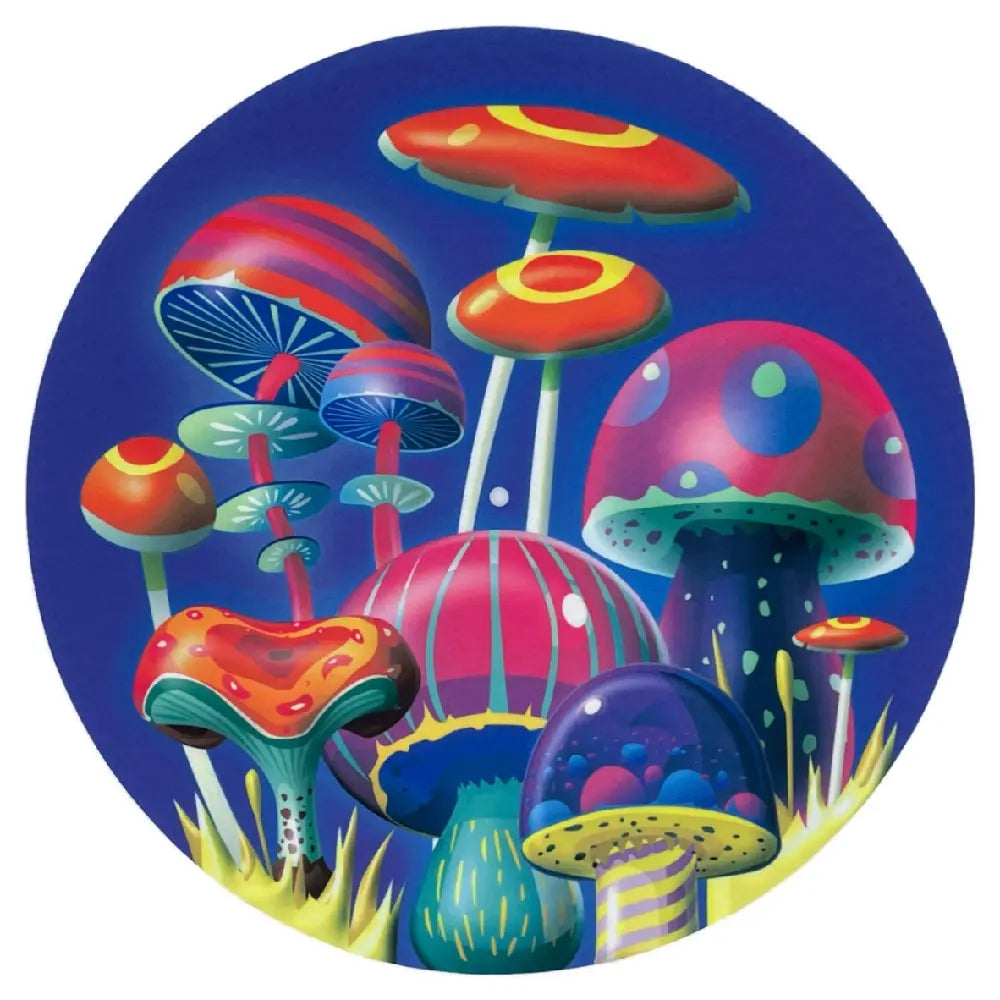Feutrine pour platine vinyle “Mushrooms“ - Groovarts