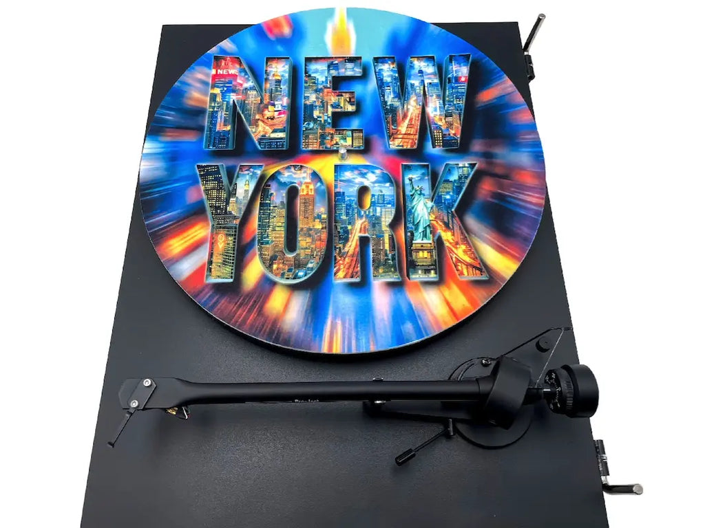Feutrine pour platine vinyle “New York“ - Groovarts