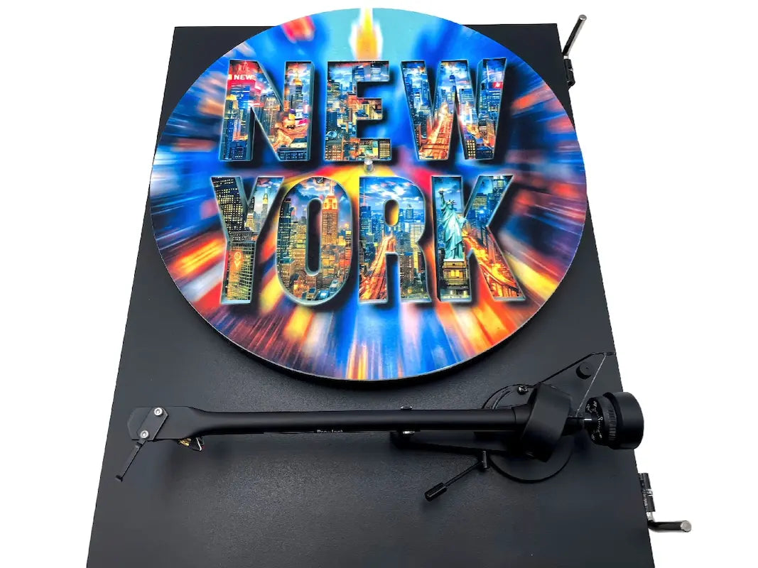 Feutrine pour platine vinyle “New York“ - Groovarts