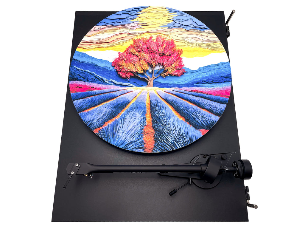 Feutrine pour platine vinyle « PROVENCE » - groovarts.com