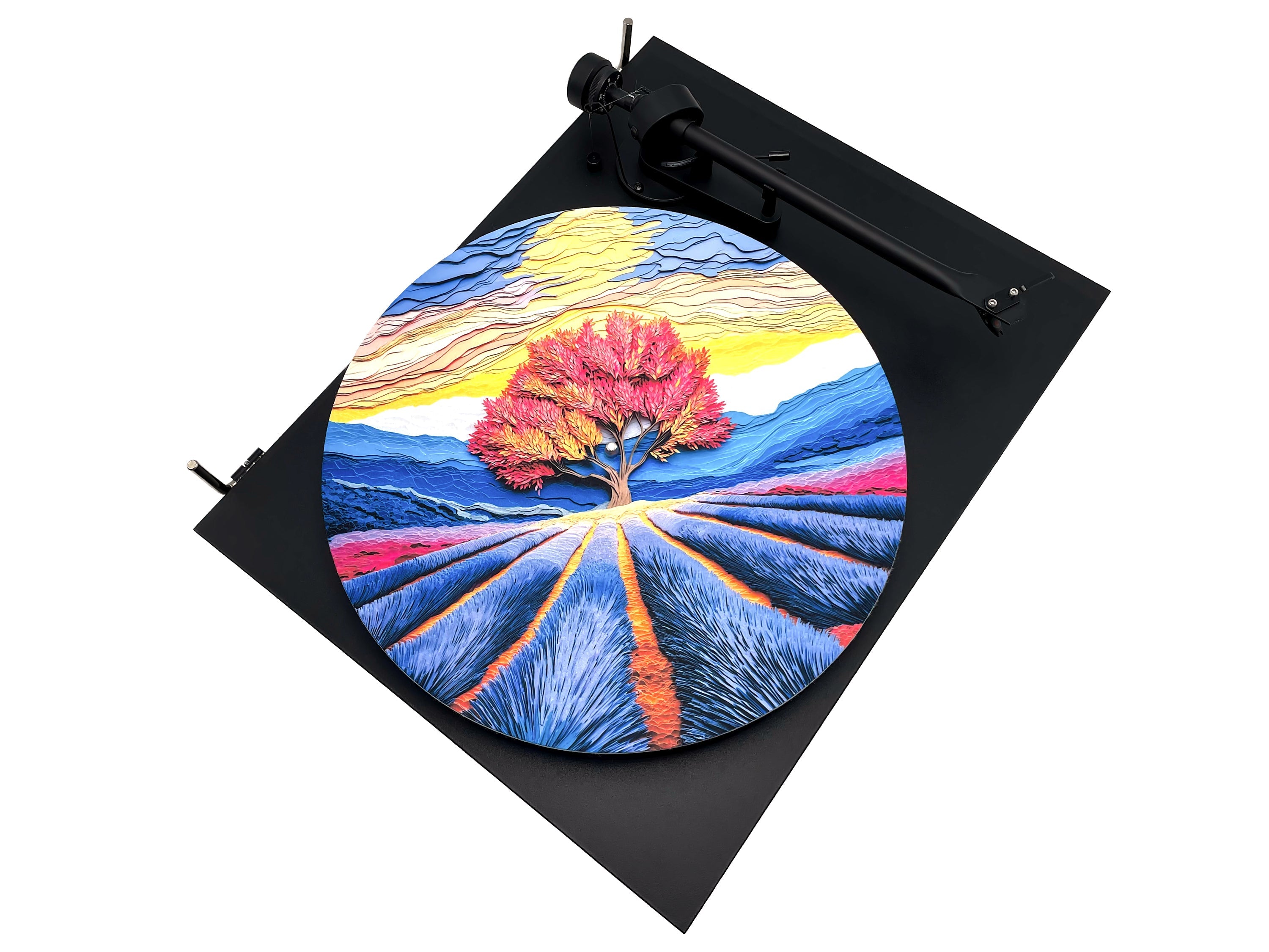 Feutrine pour platine vinyle « PROVENCE » - groovarts.com