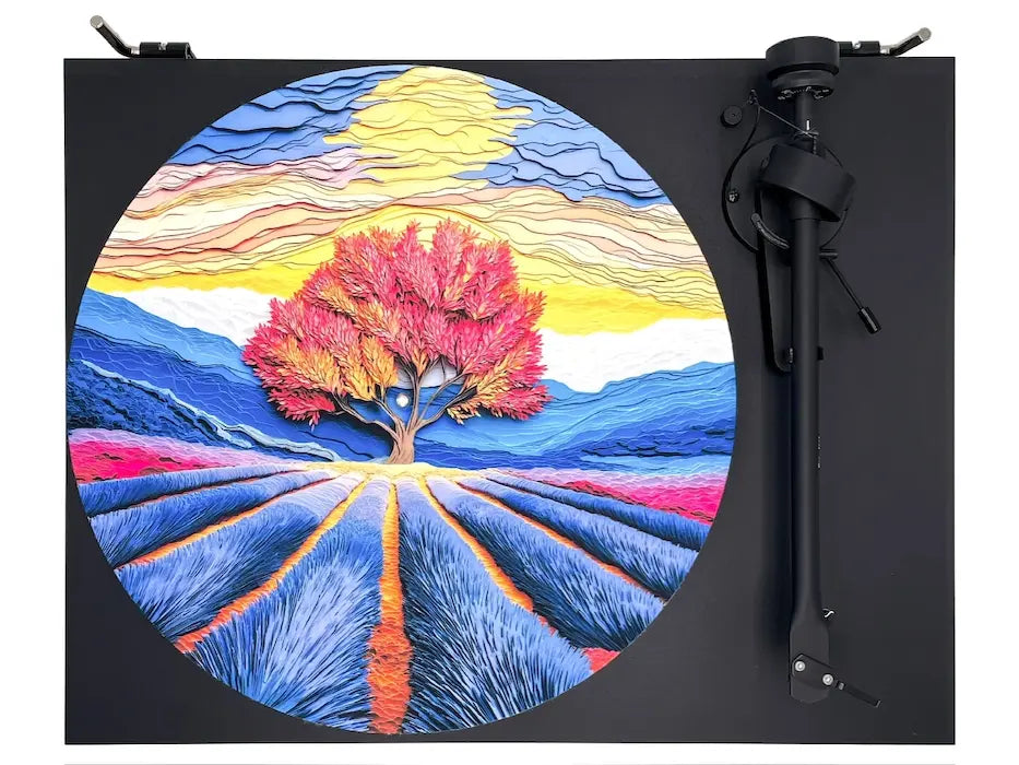 Feutrine pour platine vinyle “Provence“ - Groovarts