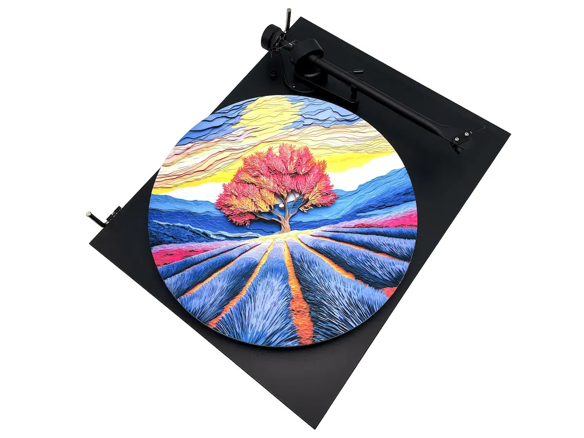 Feutrine pour platine vinyle “Provence“ - Groovarts