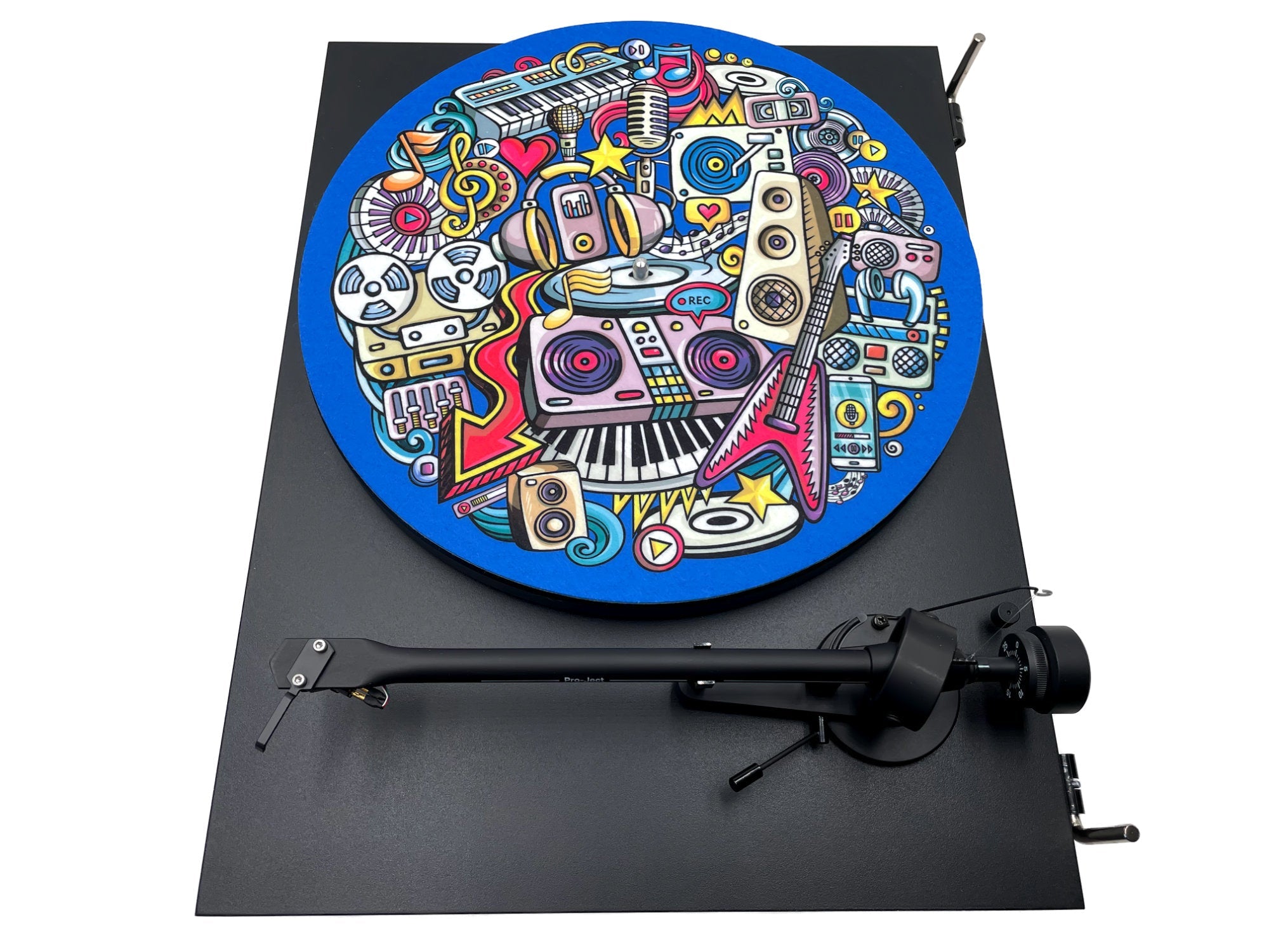 Feutrine pour platine vinyle « REC » - groovarts.com