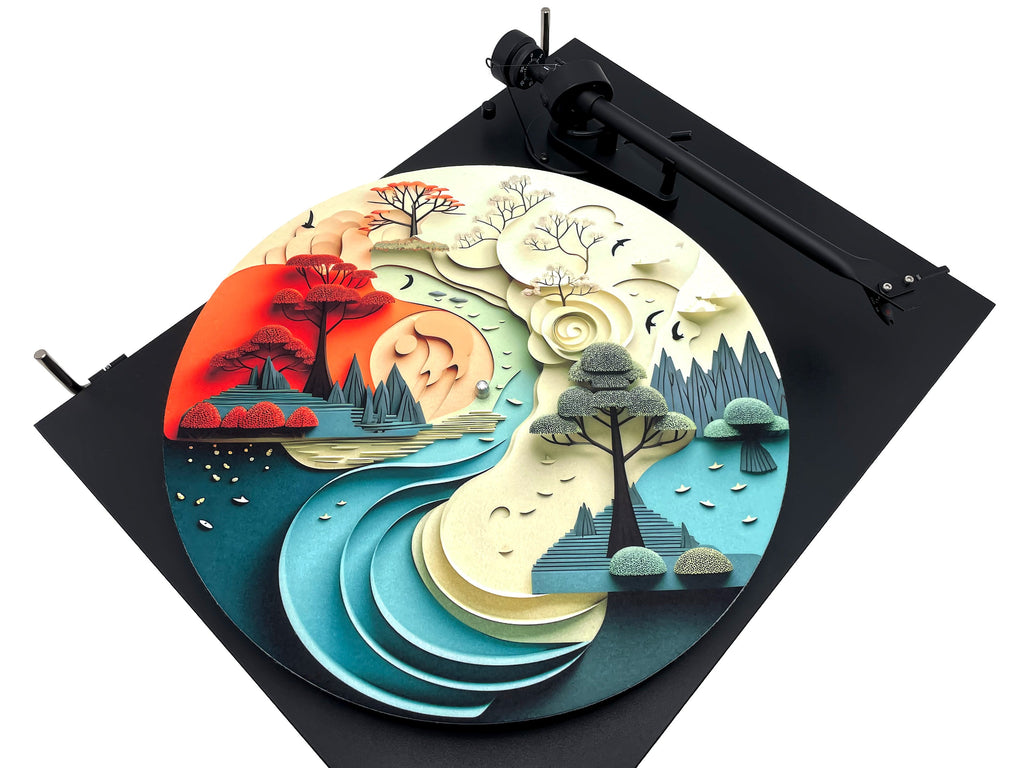 Feutrine pour platine vinyle « SERENITY » - groovarts.com