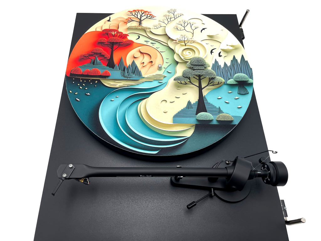 Feutrine pour platine vinyle « SERENITY » - groovarts.com