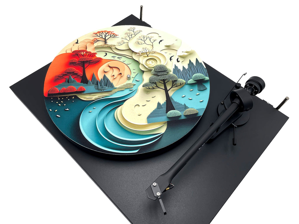 Feutrine pour platine vinyle « SERENITY » - groovarts.com