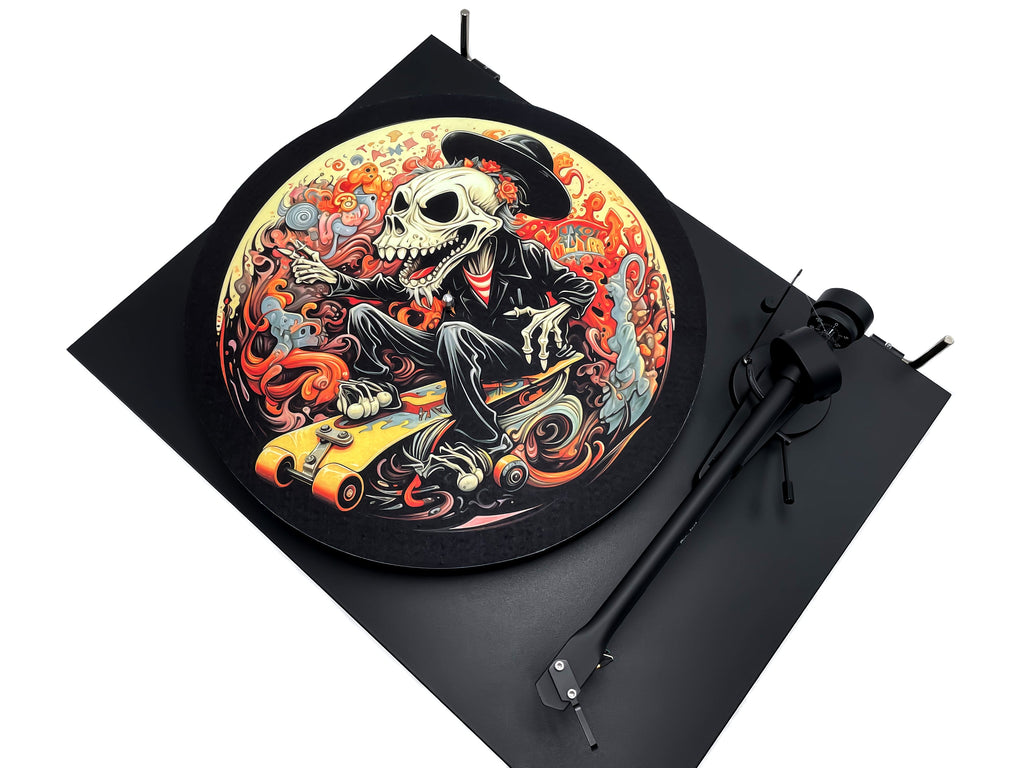 Feutrine pour platine vinyle « SKATE-ON » - groovarts.com
