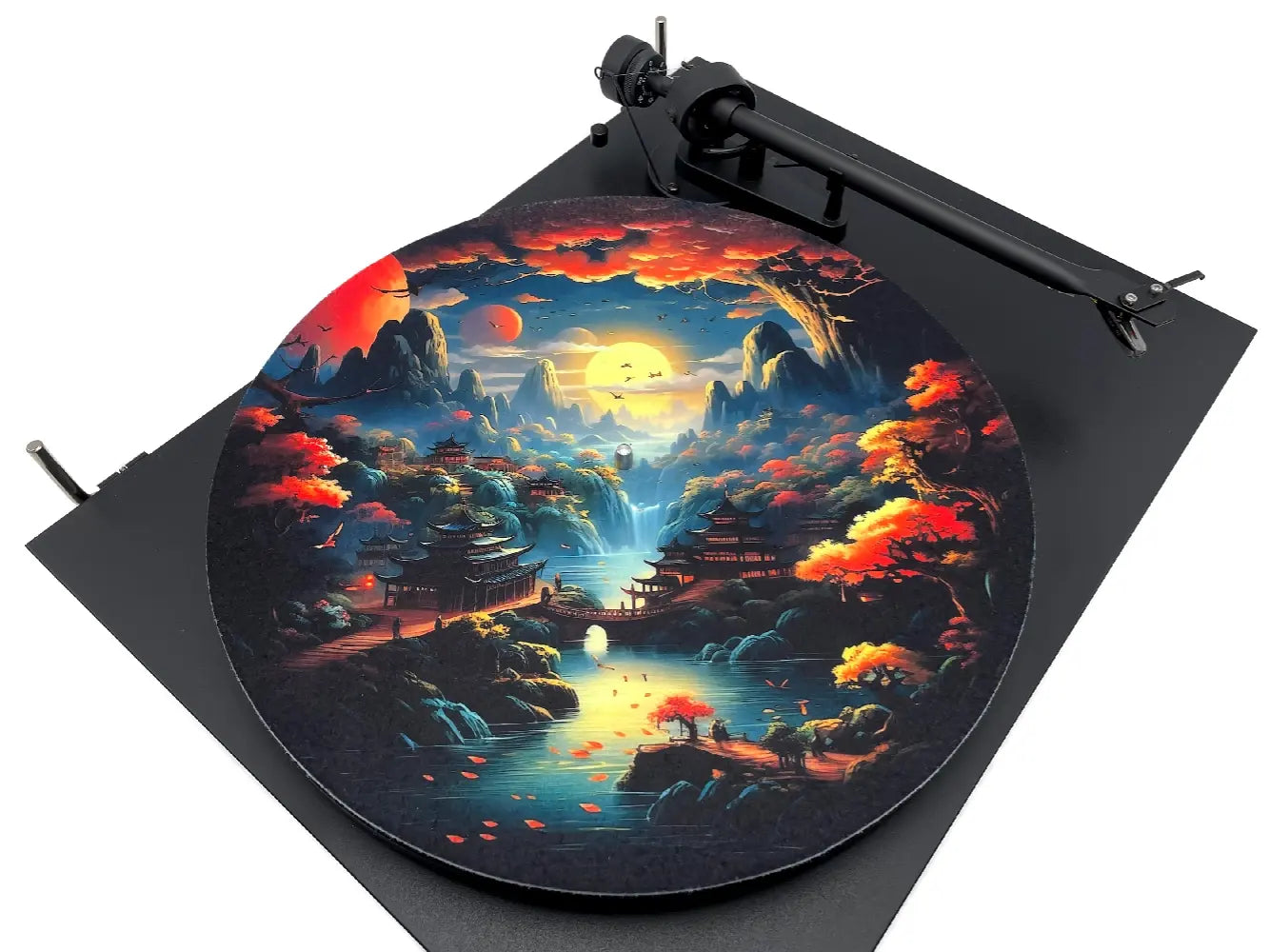 Feutrine pour platine vinyle “Silk Road“ - Groovarts