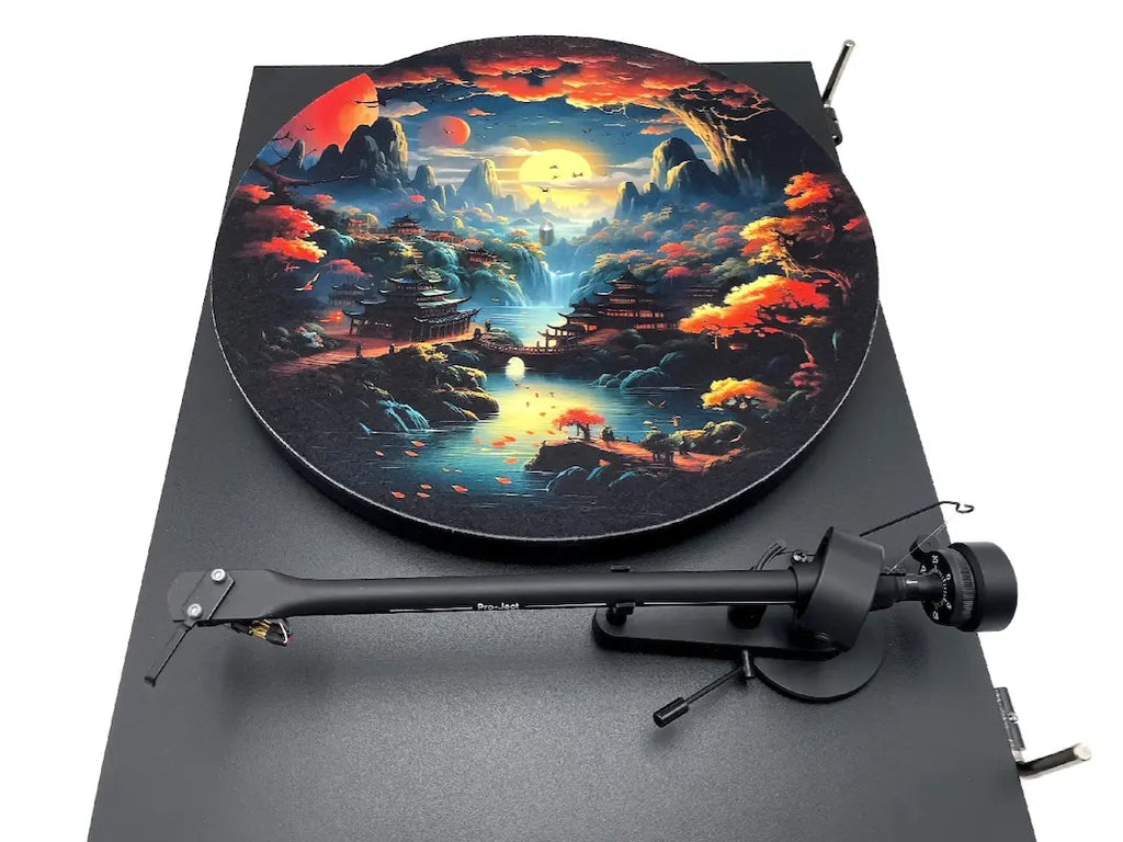 Feutrine pour platine vinyle “Silk Road“ - Groovarts