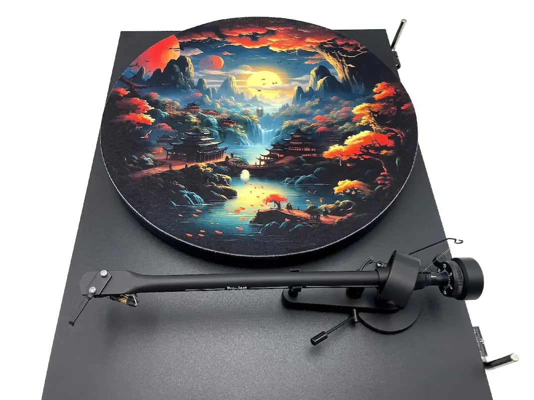 Feutrine pour platine vinyle “Silk Road“ - Groovarts