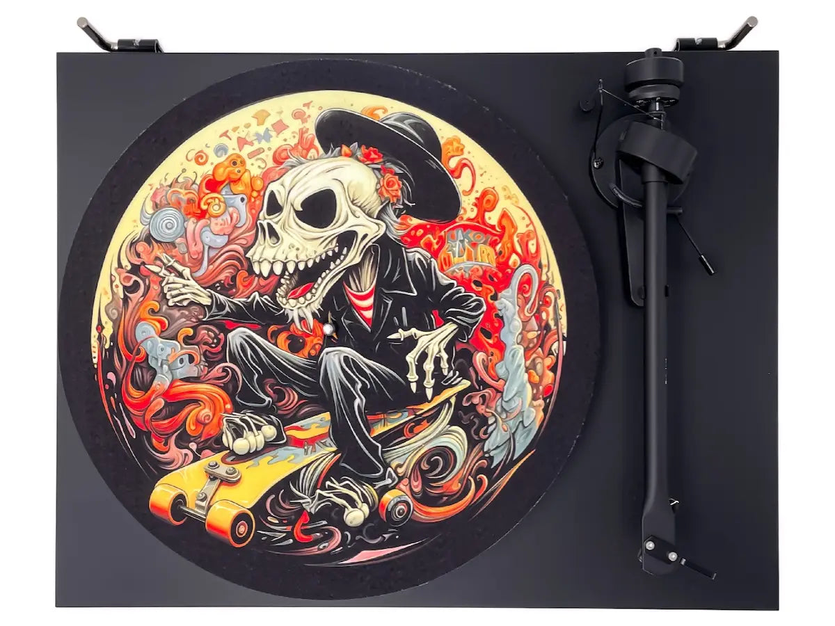 Feutrine pour platine vinyle “Skate-On“ - Groovarts