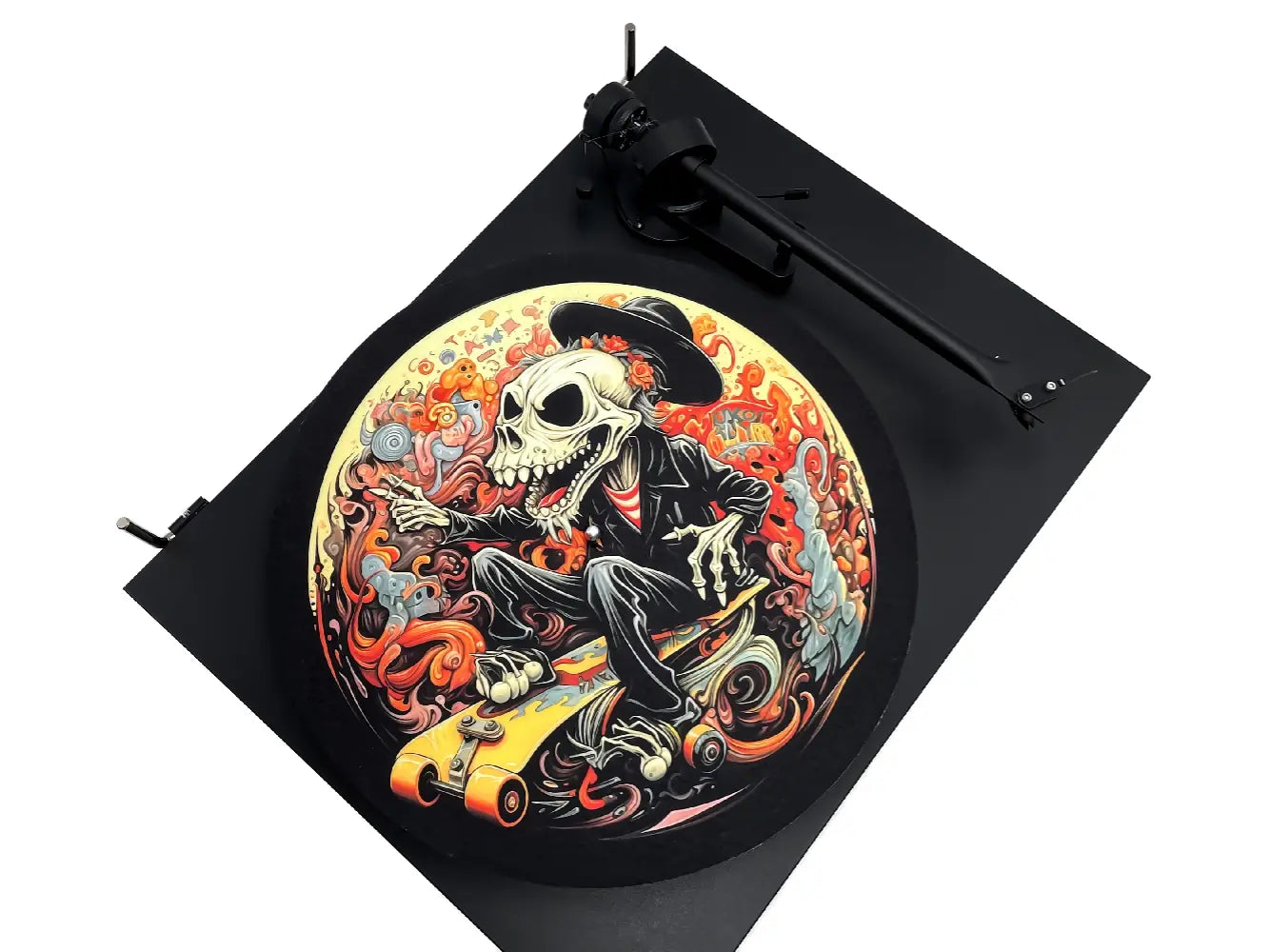 Feutrine pour platine vinyle “Skate-On“ - Groovarts