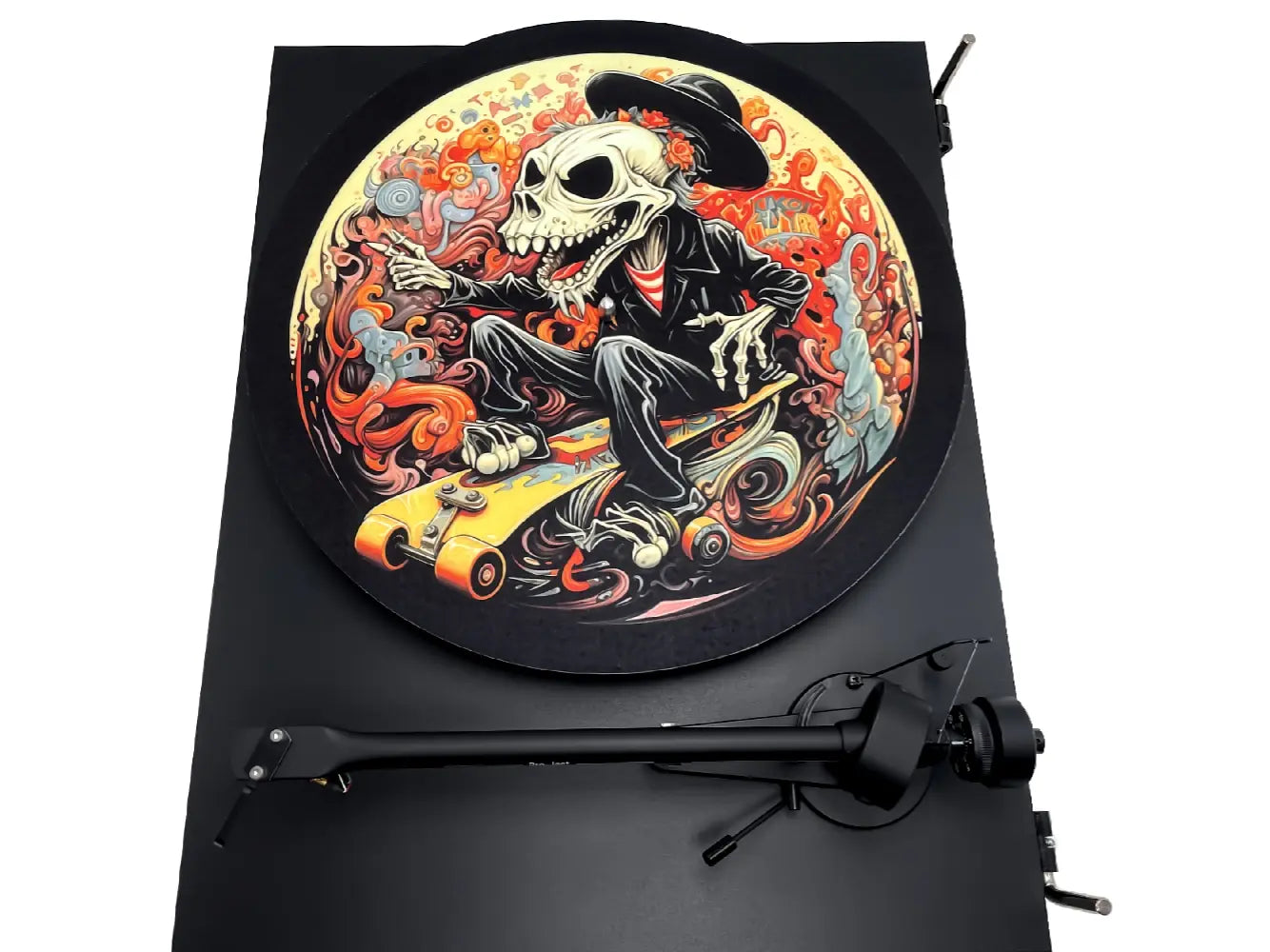 Feutrine pour platine vinyle “Skate-On“ - Groovarts