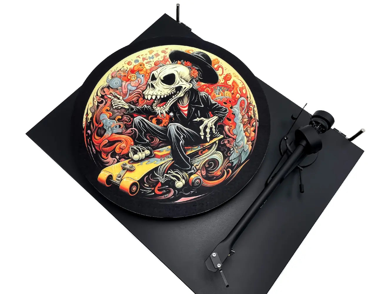 Feutrine pour platine vinyle “Skate-On“ - Groovarts