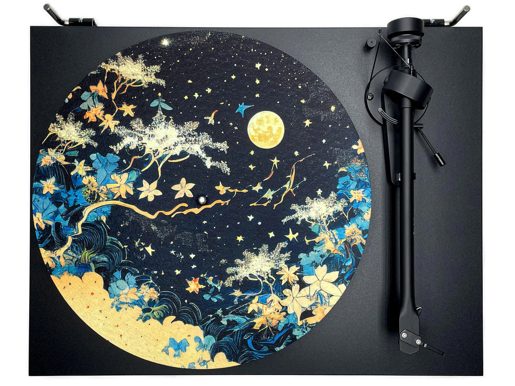 Feutrine pour platine vinyle « TANABATA » - groovarts.com