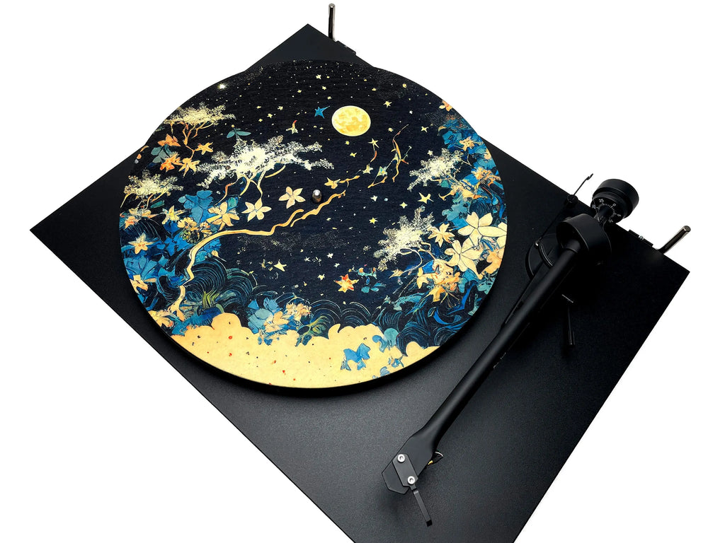 Feutrine pour platine vinyle « TANABATA » - groovarts.com