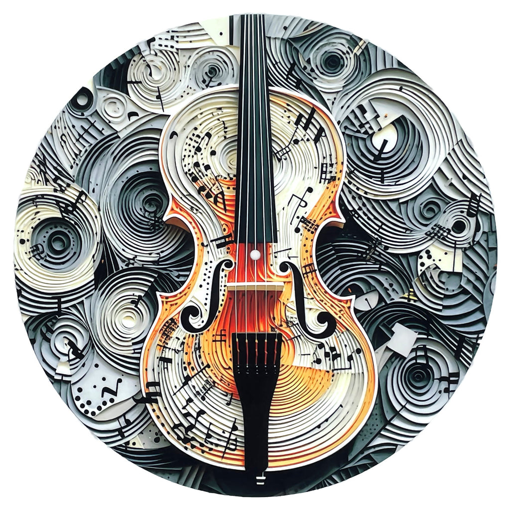 Feutrine pour platine vinyle « VIOLIN » - groovarts.com