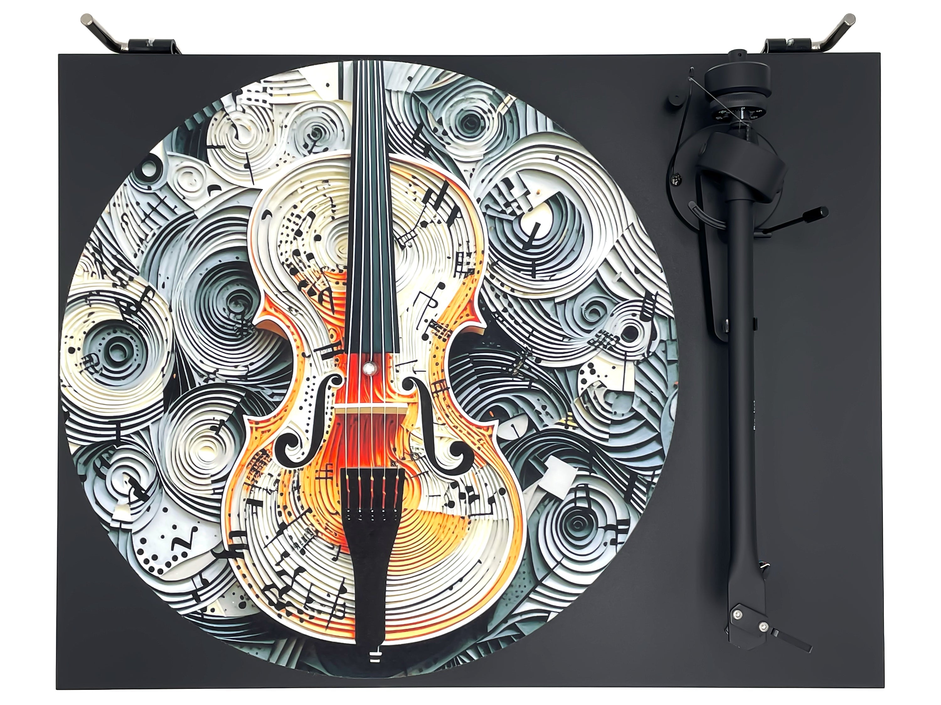 Feutrine pour platine vinyle « VIOLIN » - groovarts.com