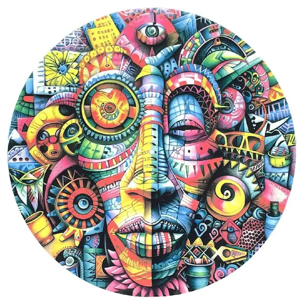 Feutrine pour platine vinyle “Yoruba“ - Groovarts