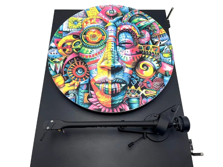 Feutrine pour platine vinyle “Yoruba“ - Groovarts