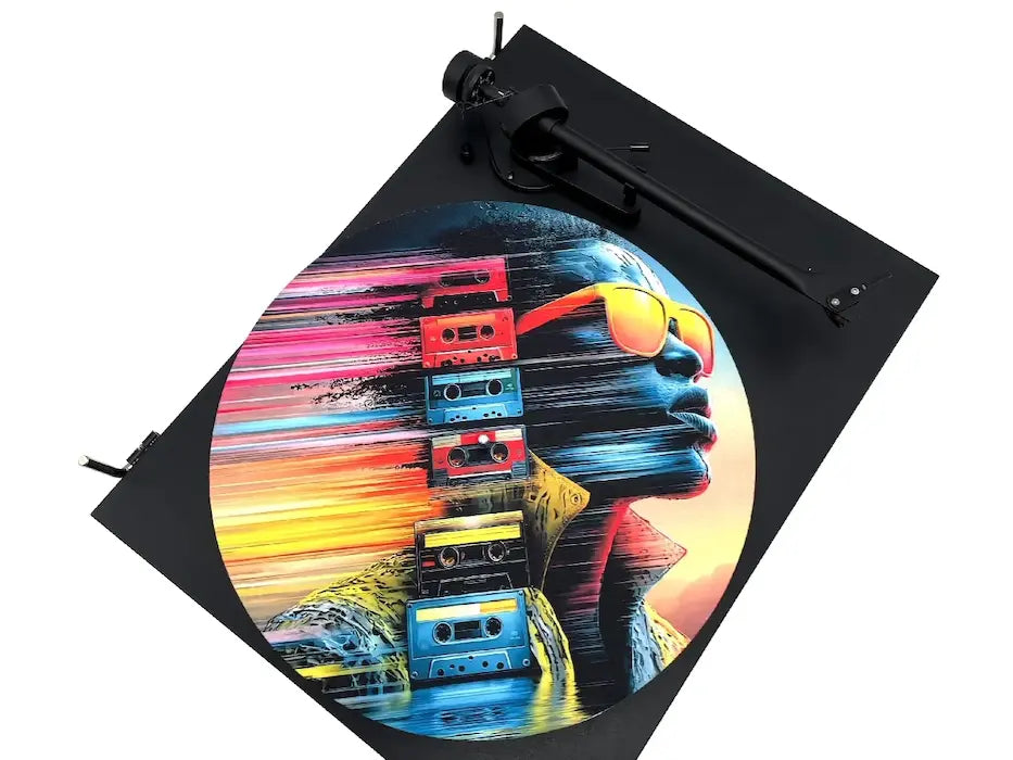 Feutrine vinyle “Audio Tapes“ - Groovarts