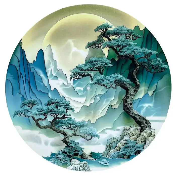 Feutrine vinyle “Bonsai“ - Groovarts