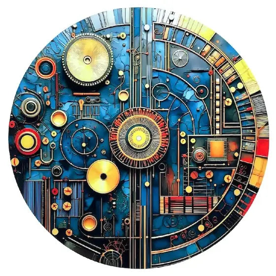 Feutrine vinyle “Connections“ - Groovarts