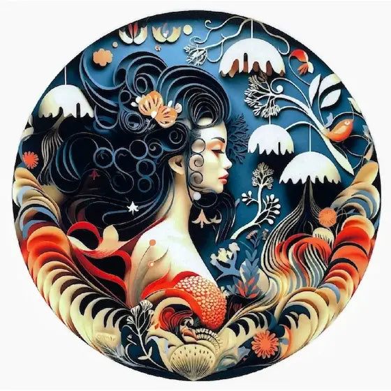 Feutrine vinyle “Diana“ - Groovarts