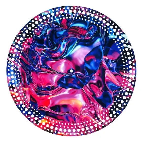 Feutrine vinyle “Fluid 1“ - Groovarts
