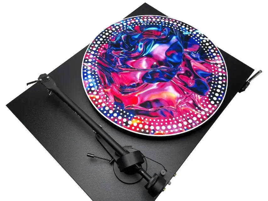 Feutrine vinyle “Fluid 1“ - Groovarts