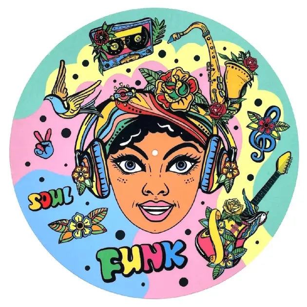 Feutrine vinyle “Funky“ - Groovarts
