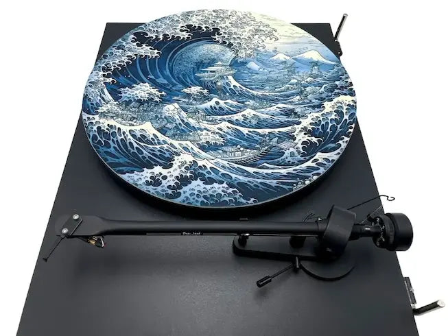 Feutrine vinyle “Kanagawa“ - Groovarts
