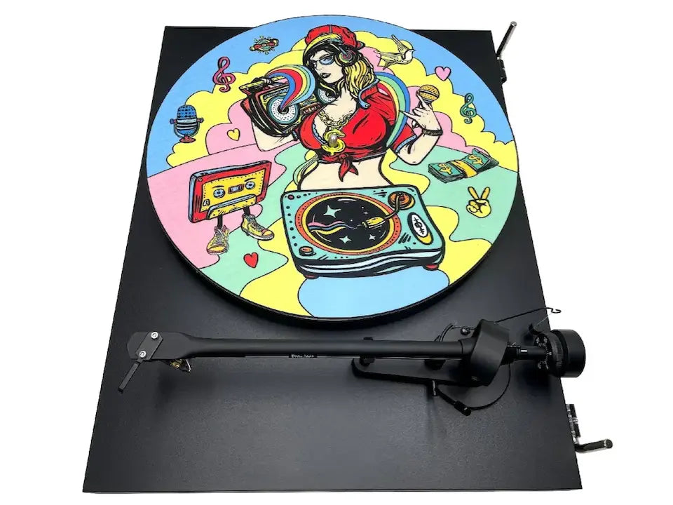 Feutrine vinyle “Old School“ - Groovarts