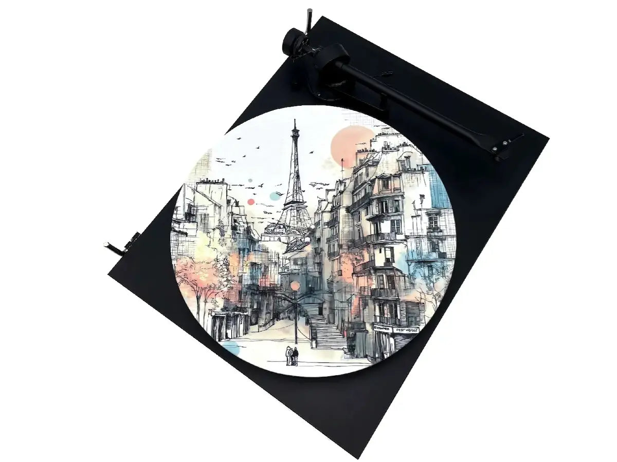 Feutrine vinyle “Paname“ - Groovarts