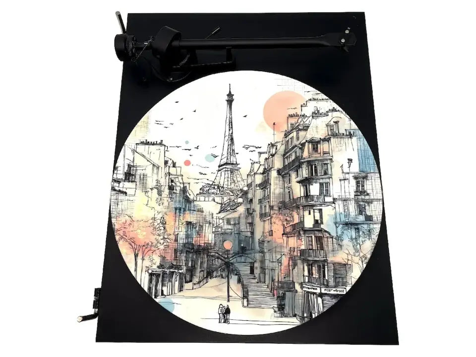 Feutrine vinyle “Paname“ - Groovarts