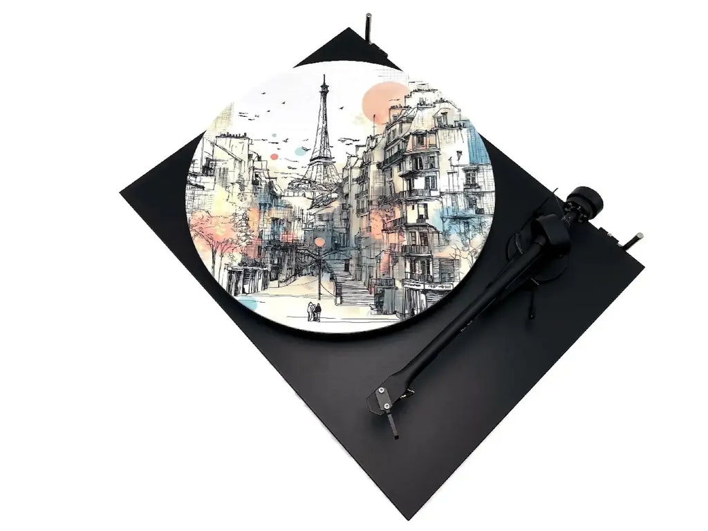 Feutrine vinyle “Paname“ - Groovarts