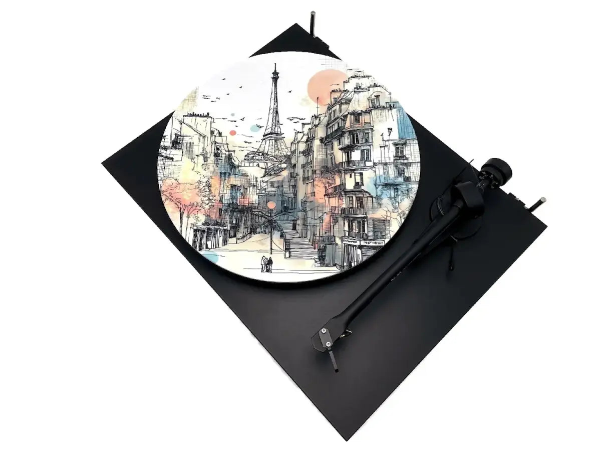 Feutrine vinyle “Paname“ - Groovarts
