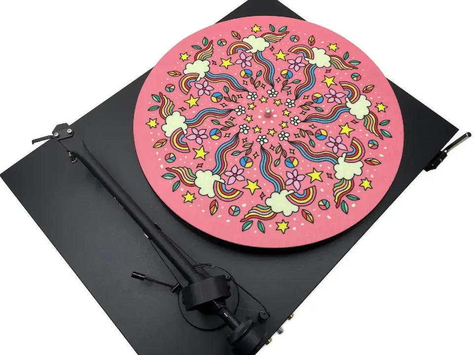 Feutrine vinyle “Rainbow“ - Groovarts