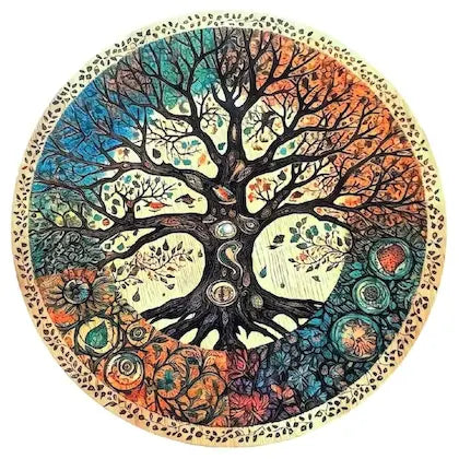 Feutrine vinyle “Tree Of Life“ - Groovarts