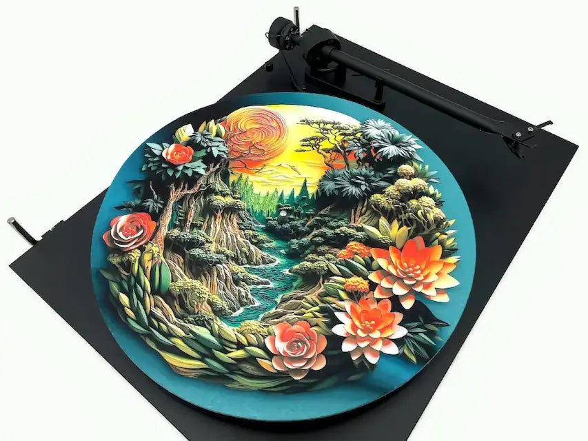 Feutrine vinyle “Tropics“ - Groovarts