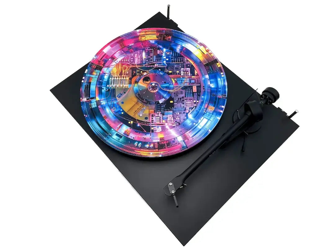 Feutrine vinyle “Xenon“ - Groovarts