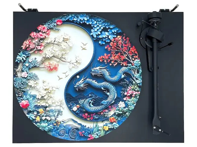Feutrine vinyle “Yin-Yang“ - Groovarts