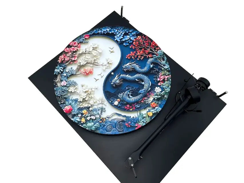Feutrine vinyle “Yin-Yang“ - Groovarts